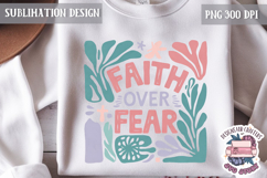 Bible Quote Sublimation Design Jesus Cross Modern Abstracts Product Image 1