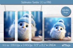 Christmas Tumbler wrap Christmas Penguin Tumbler png 20 Oz Product Image 1