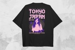 Tokyo-Japan Streetwear PNG T-shirt Design Product Image 1