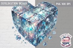 Valentine Heart Symbol Love Sublimation Design PNG Heart Product Image 1