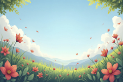 Field Of Flower background Product Image 1