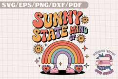 Groovy Summer Pastel Colors SVG Design Mascot Product Image 1