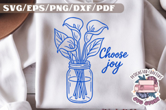 Flowers Hand drawn Quote Vintage SVG Motivational Daisy Product Image 1