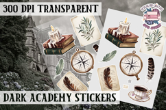 Gothic sticker sheet Magic Scrapbook PNG Spells Witch Product Image 1