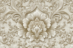 Floral Damask Background Wallpaper Product Image 1