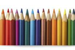 Colored Pencils Background Wallpaper Product Image 1