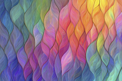 Colorful Intricate Wavy Lines Background Wallpaper Product Image 1