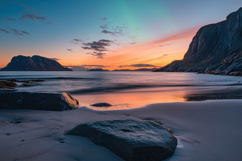 Lake With Mountain Background Product Image 1