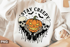 Stay Creepy Sublimation - Halloween PNG Design Product Image 3