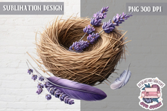 Cute Sublimation design PNG Flowers Lavander Fields Props Product Image 1