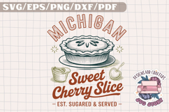 USA STATE America Vintage SVG Monochrome Design Food Product Image 1
