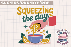 Kawaii Food Funny Quote Vintage SVG Design Fun Cute Product Image 1