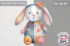 Cute Patchwork Animal Sublimation Design PNG kids t-shirt Product Image 1