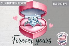 Valentine Quote Symbol Love Sublimation Design PNG Heart Product Image 1