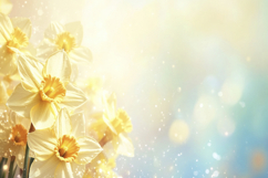 Wild Daffodil Background Wallpaper Product Image 1
