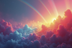 Dreamy Sky Background Wallpaper Product Image 1