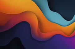 Vibrant Abstract Wave Background Wallpaper Product Image 1