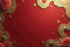 Red and Gold Background Wallpaper Product Image 1