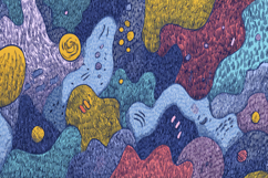 Doodle Art Background Wallpaper Product Image 1