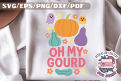 Halloween Cute Funny SVG T shirt Quotes Design Product Image 1