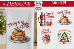 Christmas KITCHEN Quote Clipart PNG Sublimation 4 Design Product Image 1