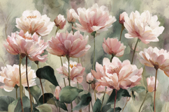 Watercolor Flower Background Product Image 1
