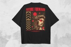 Future Forward Streetwear PNG T-shirt Design Product Image 1