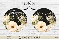 Winter Wonderland Sublimation. Christmas Round Sign Product Image 1
