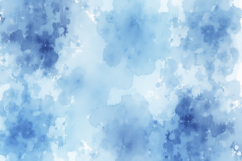 Abstract Blue Watercolor Background Wallpaper Product Image 1