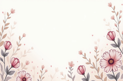 Floral Border background Product Image 1