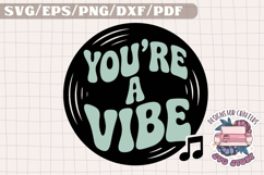 Groovy Summer Pastel Colors SVG Design Mascot Product Image 1