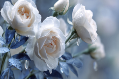 White Flowers Background Product Image 1