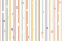 Vertical Stripes and Dots Pattern Background Wallpaper Product Image 1