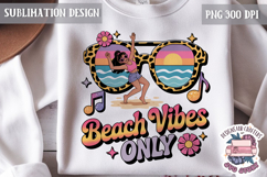 Sassy Summer Tropical Clipart PNG Sublimation Beach Vibe Product Image 1