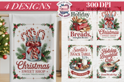 Christmas Vintage Quote Clipart PNG Sublimation 4 Design Product Image 1