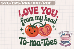 Kawaii Food Funny Quote Vintage SVG Design Fun Cute Product Image 1