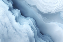Abstract Blue and White Wavy Surface Background Wallpaper Product Image 1
