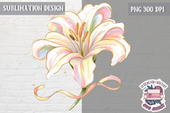 Easter Sublimation Design PNG Soft Palette Brush Strokes Product Image 1