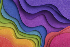 Colorful Waves Background Wallpaper Product Image 1