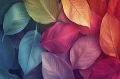 Colorful Autumn Leaves Background Wallpaper Product Image 1