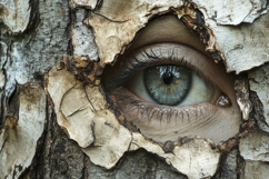 Bark With Eye Background Wallpaper Product Image 1