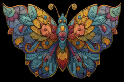 Vibrant Butterfly Designed Product Image 1