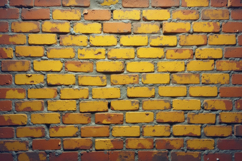 Yellow Brick Wall Background Wallpaper Product Image 1