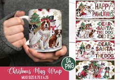 Christmas Mug Wrap Design - Christmas Mug Sublimation Product Image 1