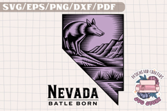 USA STATE America Vintage SVG Monochrome Design Patriotic Product Image 1