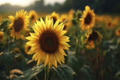 Common Sunflower Background Product Image 1