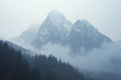 Mountain Clouds Background Product Image 1