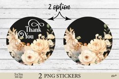 Winter Wonderland Round Sign PNG. Christmas Sign Product Image 1