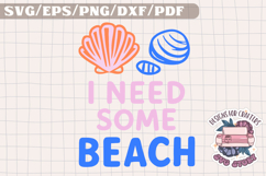 Summer Mood Beach Trendy SVG Monochrome Design Food Product Image 1