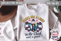 Book Lover Sublimation design Quote Bookish PNG Sign Product Image 1